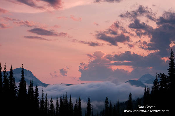 Image of Sunset from Fifty Mountain