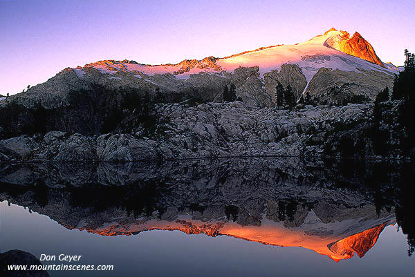 Image of Snowking Mountain Reflection