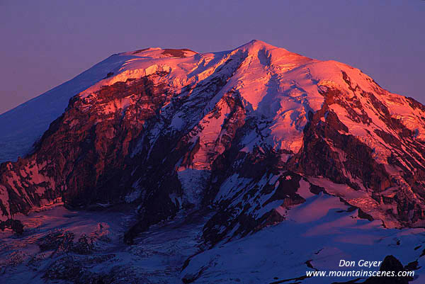 Image of Evening Light on Mount Rainier