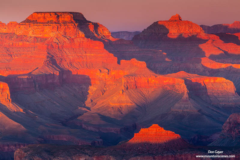 Image of Grand Canyon at sunset