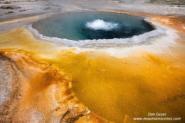Image of Crested Pool, Yellowstone National Park.