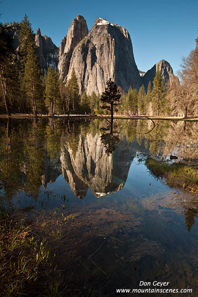 Image of Cathedral Spires reflection