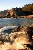 Image of Hole in the Wall, Rialto Beach, Olympic National Park