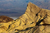 Image of Manly Beacon from Zabriske Point, Death Valley