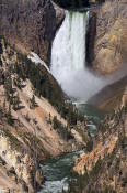 Image of Lower Falls, Yellowstone National Park.