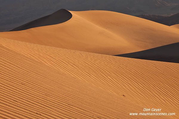 Image of Mesquite Sand Dunes, Stovepipe Wells, Death Valley