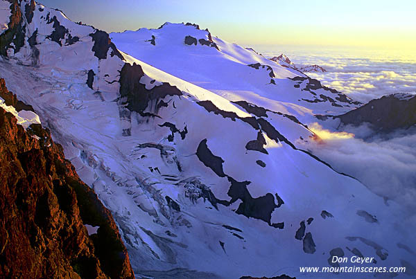 Image of Evening Light on Mount Tom