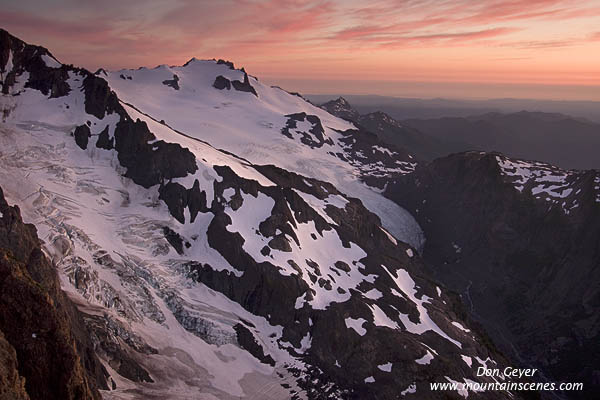 Image of Pink Skies over Mount Tom