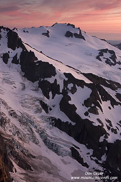 Image of Pink Skies over Mount Tom