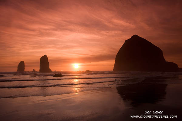 Image of Sunset Canon Beach