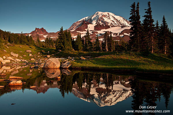 Image of Mount Rainier Reflection