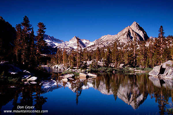 Morning Reflection in Blue Lake