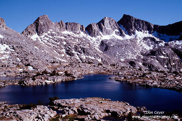 Image of Dusy Basin and Knapsack Pass