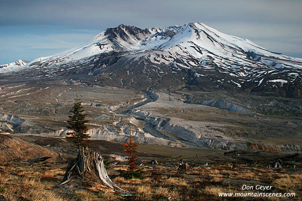 Image of Mount St. Helens, volcano