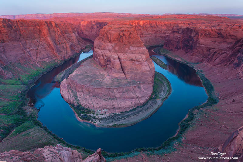 Image of Horseshoe Bend at sunrise