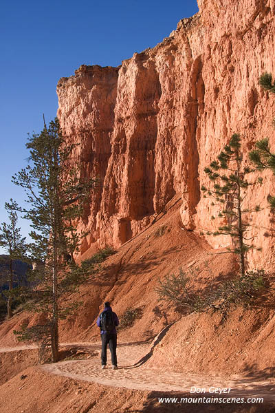 Image of Hiker in Queen's Garden