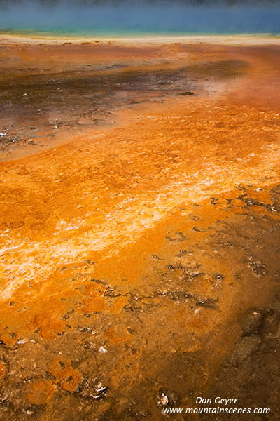 Image of Grand Prismatic Spring, Yellowstone National Park.