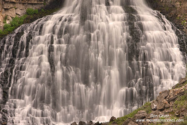 Image of Rustic Falls, Yellowstone National Park.