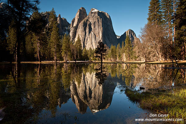 Image of Cathedral Spires reflection