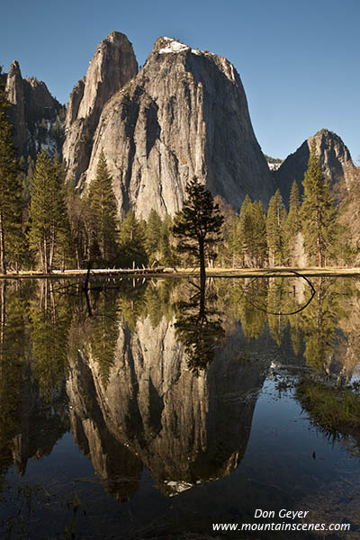 Image of Cathedral Spires reflection