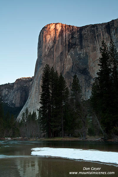 Image of El Capitan at sunrise