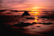 Image of Sunset from Cape Alava, Olympic National Park