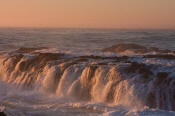 Image of crashing surf at Cape Perpetua, Oregon Coast