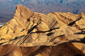 Image of Manly Beacon from Zabriske Point, Death Valley