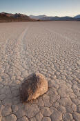 Image of sliding rock at The Racetrack, Death Valley