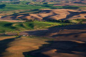 Image of Evening Light on The Palouse, Kamiak Butte