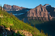 Image of Mount Cannon and Clements Mountain at Logan Pass in Glacier.