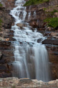 Image of Haystack Falls in Glacier National Park.