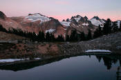 Image of Mount Hagan at Dusk, North Cascades