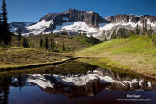 Image of reflection near Lyman Lakes