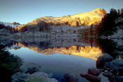 Image of Snowking Reflection, Kindy Ridge, North Cascades