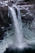 Image of Snoqualmie Falls in Winter