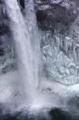 Image of Snoqualmie Falls in Winter