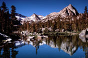 Blue Lake Reflection