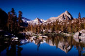 Reflection in Blue Lake