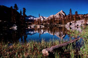 Reflection in Blue Lake