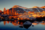 Image of Little Annapurna reflection, Enchantment Lakes