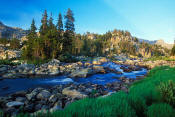 Image of creek near Highline Trail in the Wind Rivers