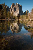 Image of Cathedral Spires Reflection