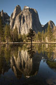 Image of Cathedral Spires Reflection